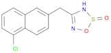 4-((5-Chloronaphthalen-2-yl)methyl)-3H-1,2,3,5-oxathiadiazole 2-oxide