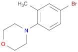 Morpholine, 4-(4-bromo-2-methylphenyl)-