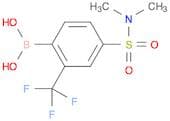 4-(N,N-Dimethylsulfamoyl)-2-trifluoromethylphenylboronic acid