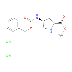 (2S,4S)-Methyl 4-(((Benzyloxy)Carbonyl)Amino)Pyrrolidine-2-Carboxylate Dihydrochloride