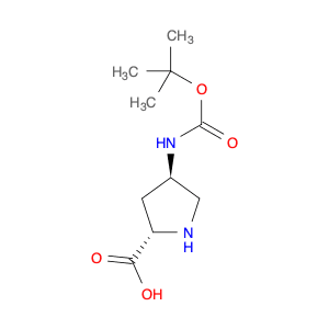 L-Proline, 4-[[(1,1-dimethylethoxy)carbonyl]amino]-, (4R)-