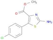 methyl 2-amino-5-(4-chlorophenyl)-1,3-thiazole-4-carboxylate