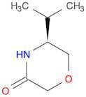 3-Morpholinone, 5-(1-methylethyl)-, (5S)-