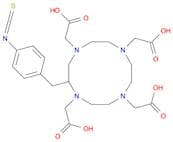 1,4,7,10-Tetraazacyclododecane-1,4,7,10-tetraaceticacid, 2-[(4-isothiocyanatophenyl)methyl]-