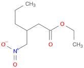 Hexanoic acid, 3-(nitromethyl)-, ethyl ester