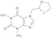 1H-Purine-2,6-dione, 3,7-dihydro-1,3-dimethyl-7-(1,3-oxathiolan-2-ylmethyl)-
