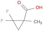 Cyclopropanecarboxylic acid, 2,2-difluoro-1-methyl-