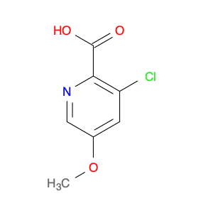 2-Pyridinecarboxylic acid, 3-chloro-5-methoxy-