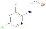 5-Chloro-3-fluoro-2-(2-hydroxyethylamino)pyridine