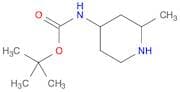 (2-Methyl-piperidin-4-yl)-carbamic acid tert-butyl ester
