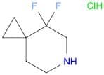 4,4-Difluoro-6-azaspiro[2.5]octane, HCl