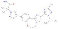 1H-Pyrazole-1-acetamide, 4-[5,6-dihydro-2-[3-methyl-1-(1-methylethyl)-1H-1,2,4-triazol-5-yl]imidaz…