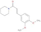 2-Propen-1-one, 3-(3,4-dimethoxyphenyl)-1-(1-piperidinyl)-, (2E)-