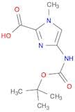 4-{[(tert-butoxy)carbonyl]amino}-1-methylimidazole-2-carboxylic acid
