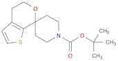 Spiro[piperidine-​4,​7'-​[7H]​thieno[2,​3-​c]​pyran]​-​1-​carboxylic acid, 4',​5'-​dihydro-​, 1,​1…