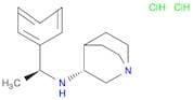 1-Azabicyclo[2.2.2]octan-3-amine, N-[(1R)-1-phenylethyl]-, hydrochloride (1:2), (3S)-