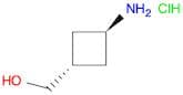 Cyclobutanemethanol, 3-amino-, hydrochloride (1:1), trans-