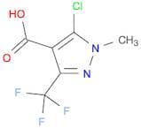 5-Chloro-1-methyl-3-(trifluoromethyl)-1H-pyrazole-4-carboxylic acid