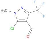 1H-Pyrazole-4-carboxaldehyde, 5-chloro-1-methyl-3-(trifluoromethyl)-