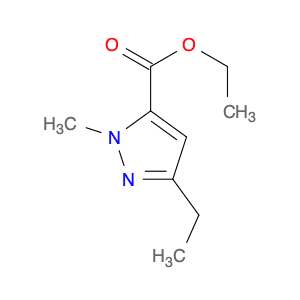1H-Pyrazole-5-carboxylic acid, 3-ethyl-1-methyl-, ethyl ester