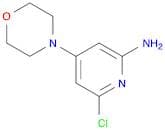 2-Pyridinamine, 6-chloro-4-(4-morpholinyl)-