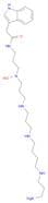 1H-Indole-3-acetamide, N-(20-amino-4-hydroxy-4,8,12,17-tetraazaeicos-1-yl)-
