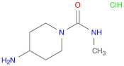 4-Amino-N-methylpiperidine-1-carboxamide hydrochloride