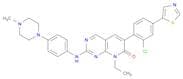 Pyrido[2,3-d]pyrimidin-7(8H)-one, 6-[2-chloro-4-(5-thiazolyl)phenyl]-8-ethyl-2-[[4-(4-methyl-1-pip…