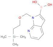 Boronic acid, B-[1-[[2-(trimethylsilyl)ethoxy]methyl]-1H-pyrrolo[2,3-b]pyridin-2-yl]-
