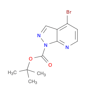 1H-Pyrazolo[3,4-b]pyridine-1-carboxylic acid, 4-bromo-, 1,1-dimethylethyl ester
