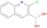 Boronic acid, B-(2-chloro-3-quinolinyl)-