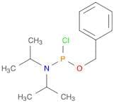 Phosphoramidochloridous acid, bis(1-methylethyl)-, phenylmethyl ester (9CI)