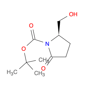 1-Pyrrolidinecarboxylic acid, 2-(hydroxymethyl)-5-oxo-, 1,1-dimethylethyl ester, (2R)-