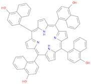 1-Naphthalenol, 4,4',4'',4'''-(21H,23H-porphine-5,10,15,20-tetrayl)tetrakis-