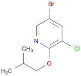 5-Bromo-3-chloro-2-(2-methylpropoxy)pyridine