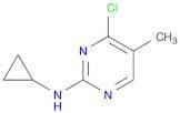 2-Pyrimidinamine, 4-chloro-N-cyclopropyl-5-methyl-