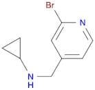 (2-Bromo-pyridin-4-ylmethyl)-cyclopropyl-amine