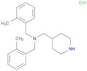 N,N-Bis(2-methylbenzyl)-1-(piperidin-4-yl)methanamine hydrochloride