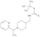 tert-Butyl ((1-(1-(pyridin-2-yl)ethyl)piperidin-4-yl)methyl)carbamate