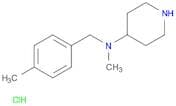 N-Methyl-N-(4-methylbenzyl)piperidin-4-amine hydrochloride