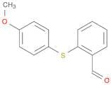 Benzaldehyde, 2-[(4-methoxyphenyl)thio]-