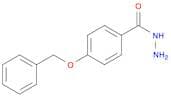 Benzoic acid, 4-(phenylmethoxy)-, hydrazide