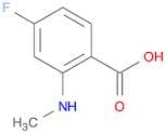 Benzoic acid, 4-fluoro-2-(methylamino)-