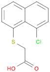 2-((8-Chloronaphthalen-1-Yl)Thio)Acetic Acid
