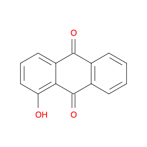 9,10-Anthracenedione, 1-hydroxy-