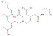 15-Oxa-3,6,9,12-tetraazahexadecanoic acid, 6,9-bis(carboxymethyl)-3-[2-[(2-methoxyethyl)amino]-2-o…