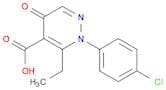 4-Pyridazinecarboxylic acid, 2-(4-chlorophenyl)-3-ethyl-2,5-dihydro-5-oxo-