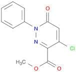 Methyl 4-chloro-6-oxo-1-phenyl-1,6-dihydro-3- pyridazinecarboxylate