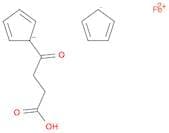 Ferrocene, (3-carboxy-1-oxopropyl)-
