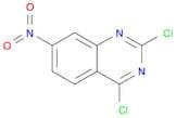 Quinazoline, 2,​4-​dichloro-​7-​nitro-